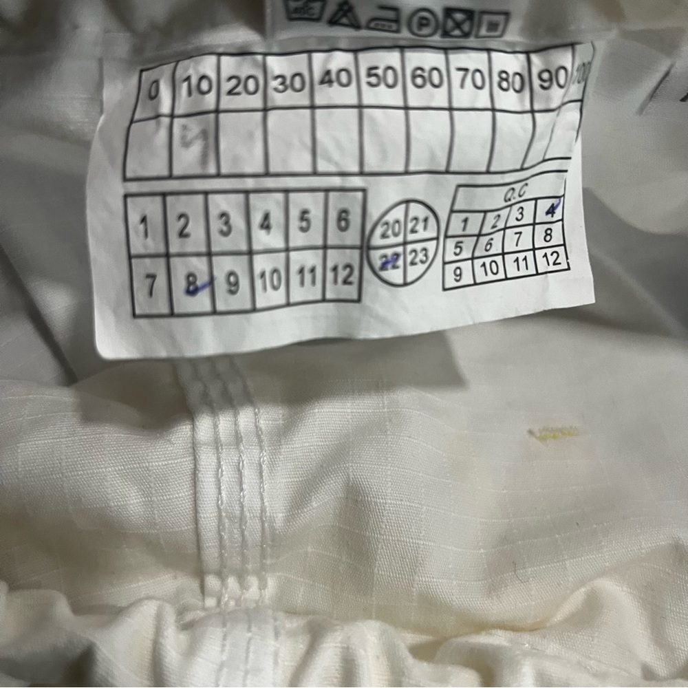 Unisex All Around Brazilian Jiu Jitsu Gi Pant Only Fuji White Size A3 - Picture 5 of 8